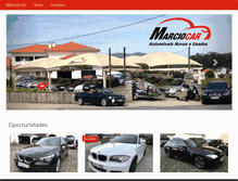Tablet Screenshot of marciocar.com